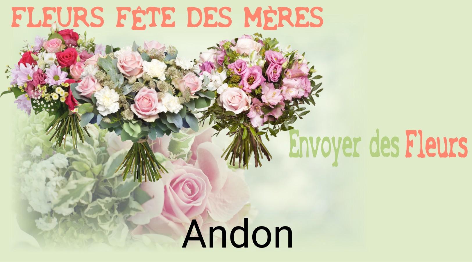 Bouquet de Fête des Mères livré à Andon