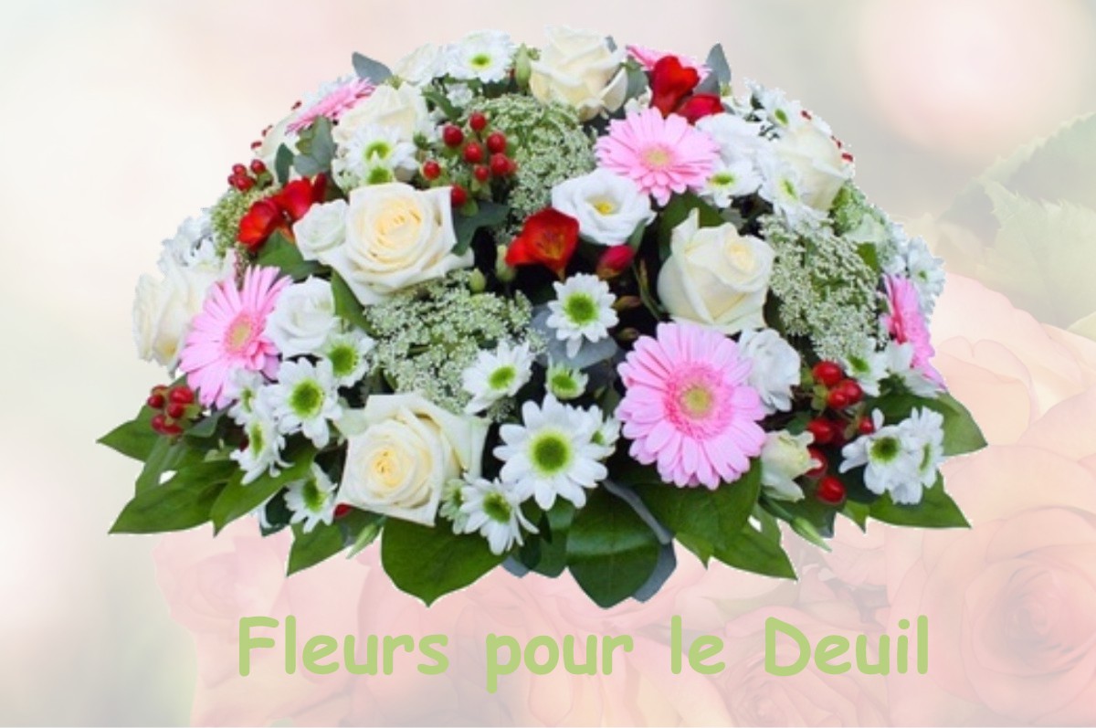 fleurs deuil ANDON